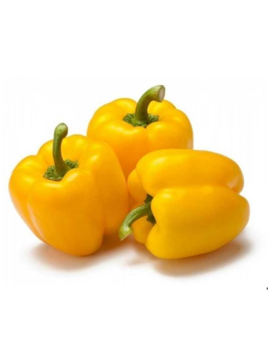  CAISSE POIVRON CALIFORNIE JAUNE 5 KG